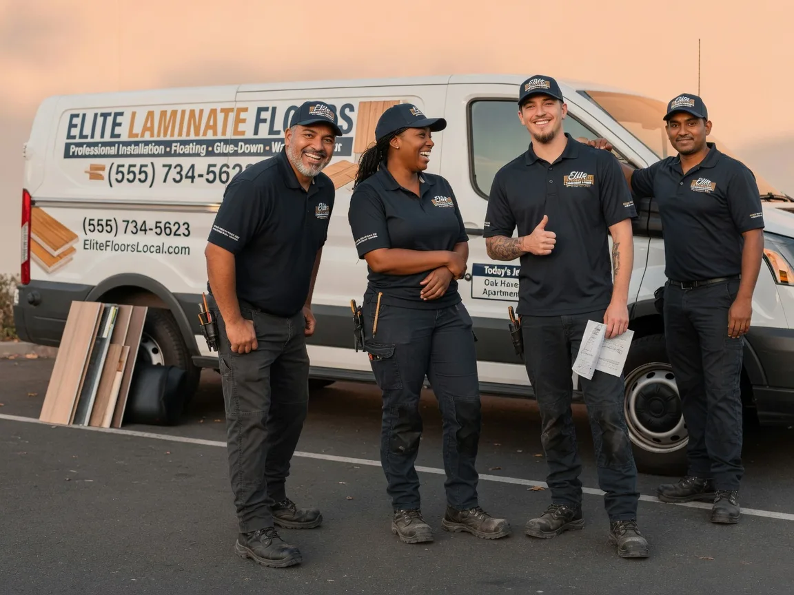 Laminate flooring installation company in Neola, IA